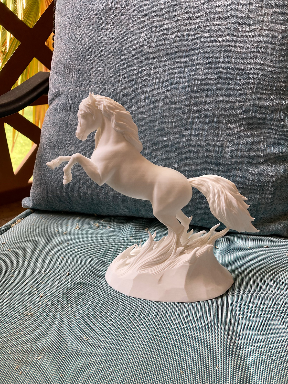 Horse Tabletop Figurine. 3D Printed high-quality sculptures on demand.